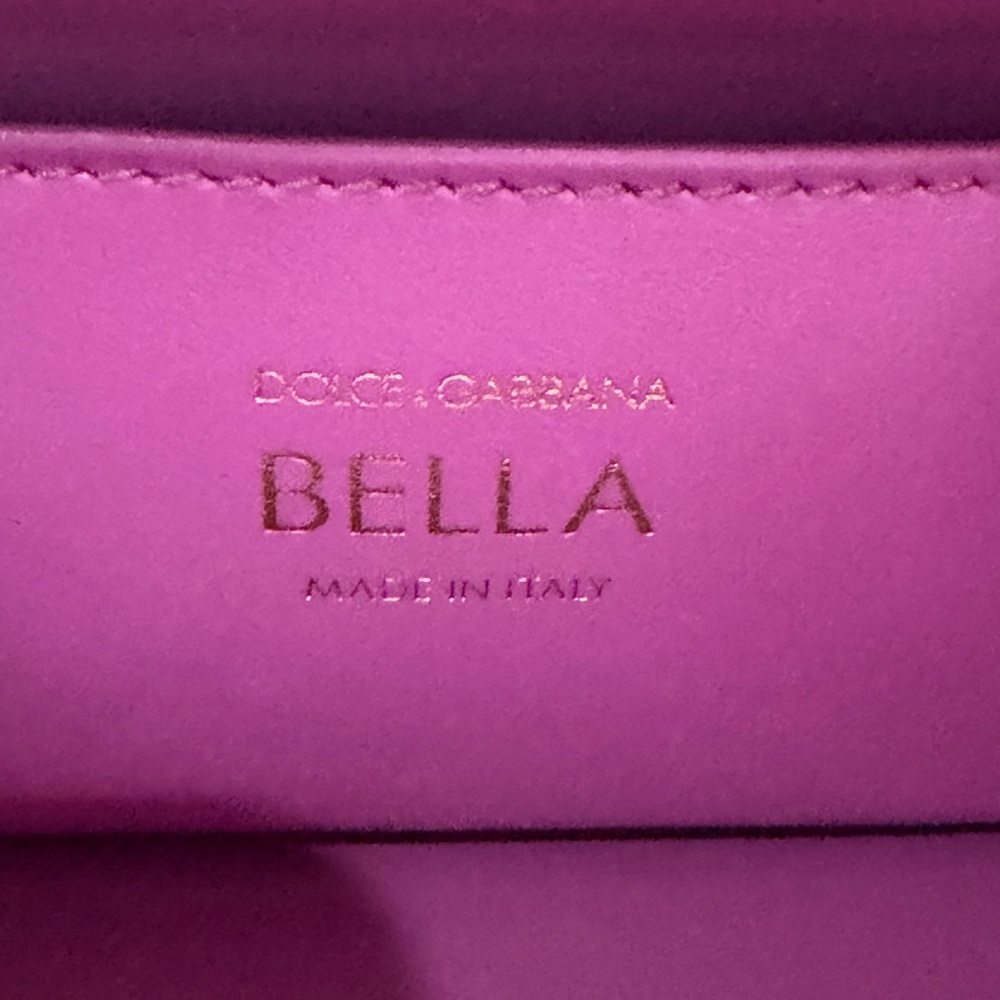 Dolce and Gabbana Pink and Gold Bag - Picture 11 of 13